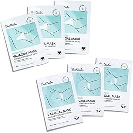 Bushbalm Mascarilla De Hidrogel Para La Zona Íntima - Mascarilla Hidratante Con Ácido Hialurónico Y Aloe Vera Para Refrescar Y Calmar La Piel Después