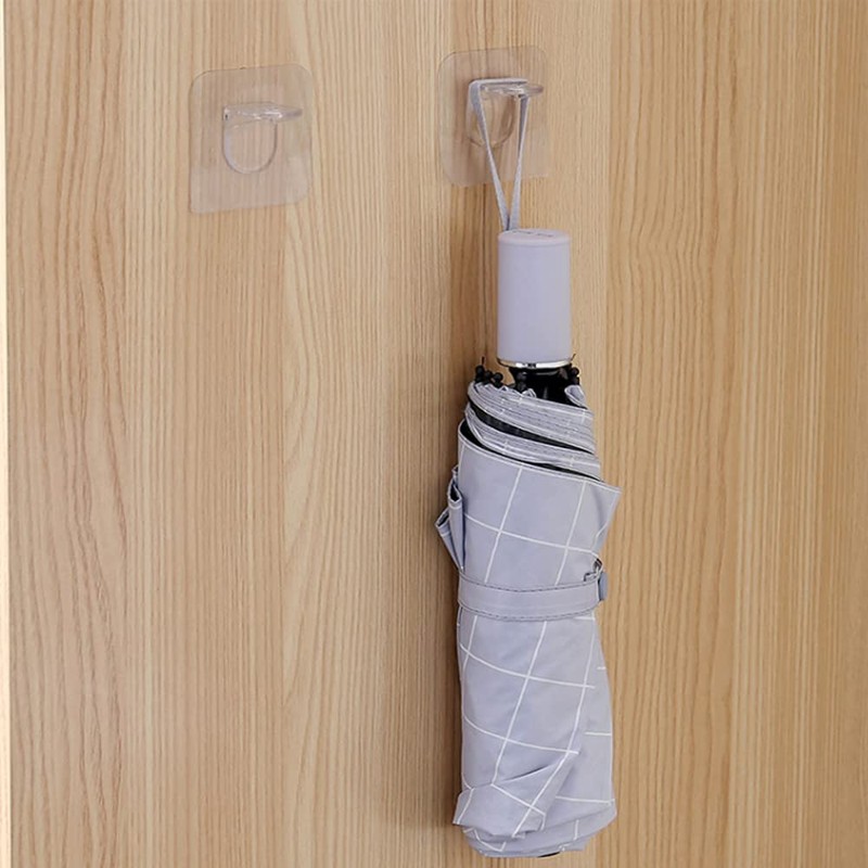 YUYEJIAYE 20Pc Shelf Support pegs Perforation-Free Wardrobe Layered Partitions Sticking