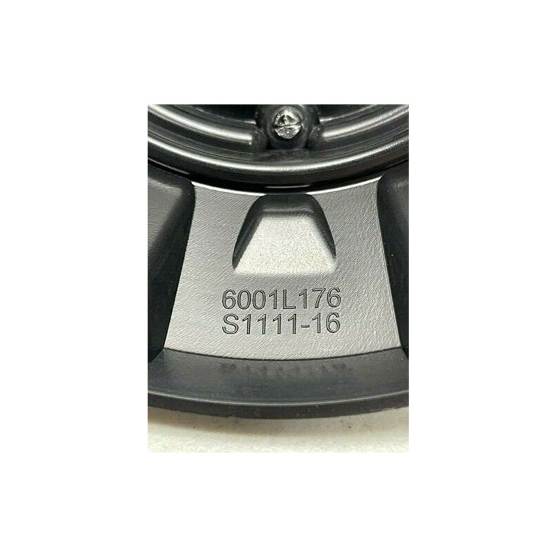 Gear Gloss Black Wheel Center Cap 6001L176 S1111-16