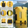 MARCHWAY Mochila impermeable para senderismo, kayak (amarillo, 30 L)