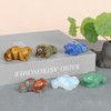 SMQ 2 inch Crystal Frog, Natural Green Aventurine Frog Figurine,