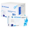 LW Concept Blue Vinyl Exam Gloves for Medical/Food Safe/Cleaning/Handling Use