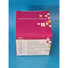 Andalou Naturals ( 1 ) Andalou 1000 ROSES Sensitive SOOTHING SLEEPING MASK 1.7 fl oz /50 mL