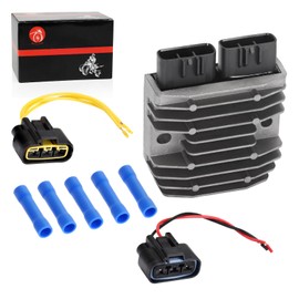 1D7-81960-00-00 Voltage Regulator Rectifier & Plug for Yamaha YZF-R1 YZFR7 FZS1000 FZ1 FZ8 VMX1700 Grizzly 550 700 Viking Rhino 700 V star 950 1300 XV1700 XV1900 YEX 700 850 1000