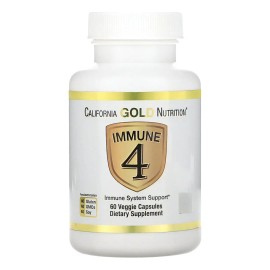 California Gold Nutrition, Immune 4 Refuerzo Inmunitario Usa Sabor Sin Sabor