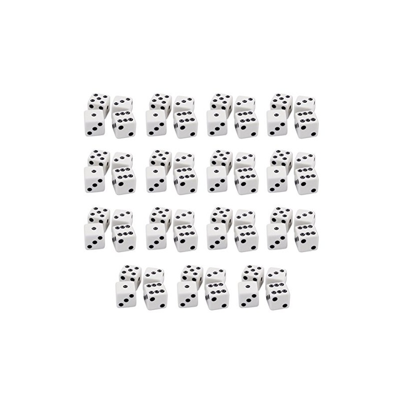 Beistle , 30 Piece Dice, 0.63"