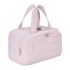 Colcolo Travel Toiletry Bag Large Capacity Makeup Bag for Brushes