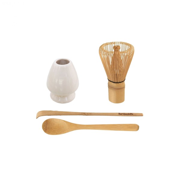 BambooMN Brand - Matcha Whisk Set - Whisk + Shovel