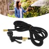 Expandable Garden Hose with Sprayer 49.2ft TPE Automatically Retractable Flexible