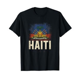 Haiti - Haitian Flag Caribbean Souvenir T-Shirt
