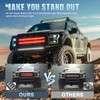 Nilight 2PCS 24 inch Truck Grille Strobe Lights Strip 384