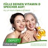 MoriVeda Vitamin D3 + K2 Drops 50 ml, High Dosage,