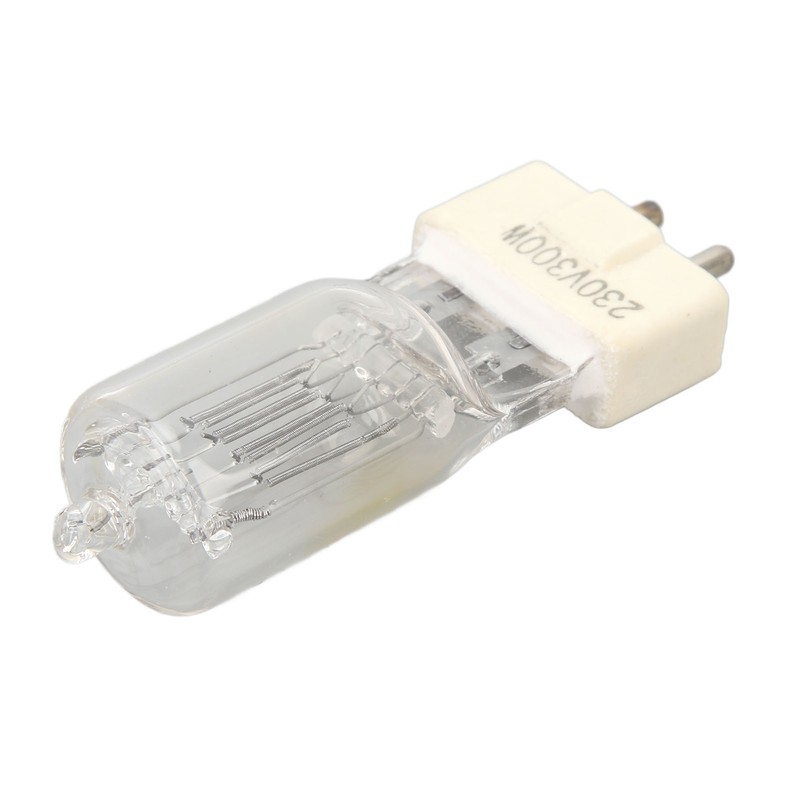 300W G9.5 Halogen Bulb Glass Plastic 2900K 300 Lm Halogen
