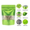 4CP 100 Pcs Zipper Smell Proof Bags with Window, Stand