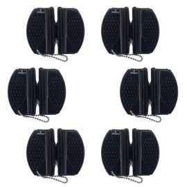 SiliSlick Portable Pocket Knife Sharpener - Professional Tool for Kitchen and Outdoors Bundle of 6