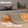 Moosfor Tea Towels, 100% Cotton, Set of 6, 30 x