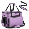 Jdstorbox Sewing Machine Carrying Case,Sewing Accessories Organizer With Removable Padding,Tote