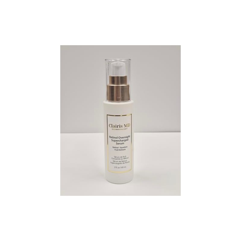 Clairis MD Retinol Overnight Supercharged Serum 2oz