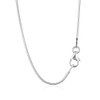 NKlaus 42 cm Snake Chain 925 Silver Elegant Necklace Filigree