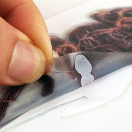 3D Sticker Double Tarantula Statement Car 3D Sticker 6.5 x 15.5 cm