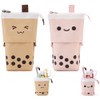 2 Pack Cute Pencil Case Standing Pen Holder Standing Pencil