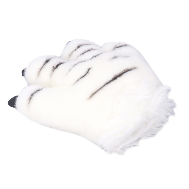 Simulation Animal Claw Gloves Cute Tiger Claw Plush Gloves Werewolf