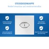 reer Switzerland Socket Protector, 8 x Socket Protectors, Child Safe,