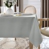 Softalker Grey large Table Cloths Wipe Clean 137x274 CM Table