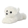 Aurora, 60466, Mini Flopsie Snowball Bichon, 8In, Soft Toy, White