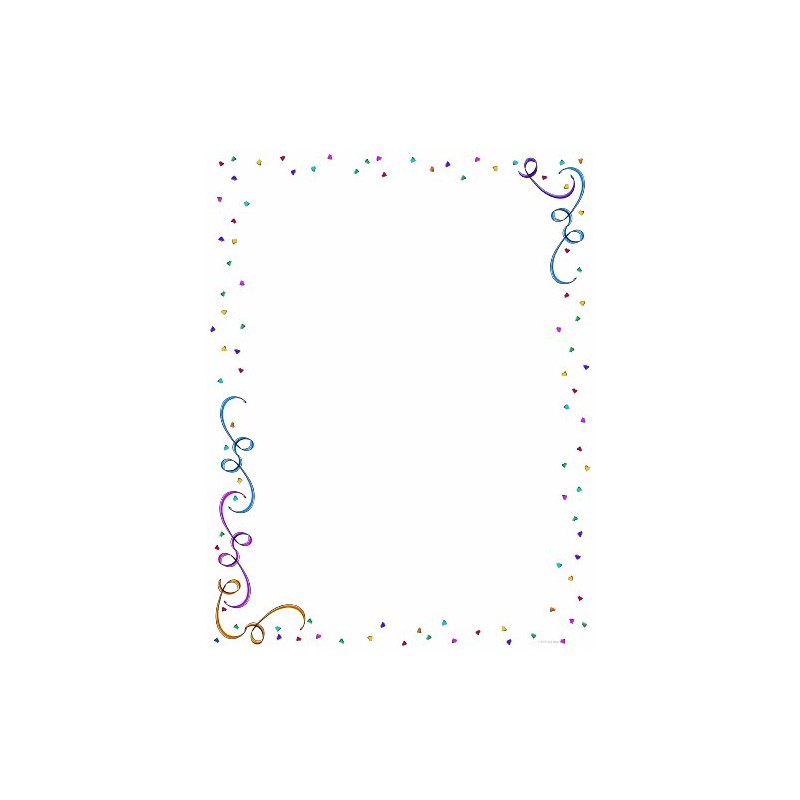 Great Papers! Party Elements Letterhead, 8.5 x 11 Inches, 80