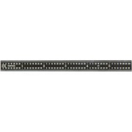Fowler 52-297-006-0, EZ Read Flexible Rule - 6"