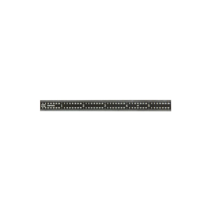 Fowler 52-297-006-0, EZ Read Flexible Rule - 6"
