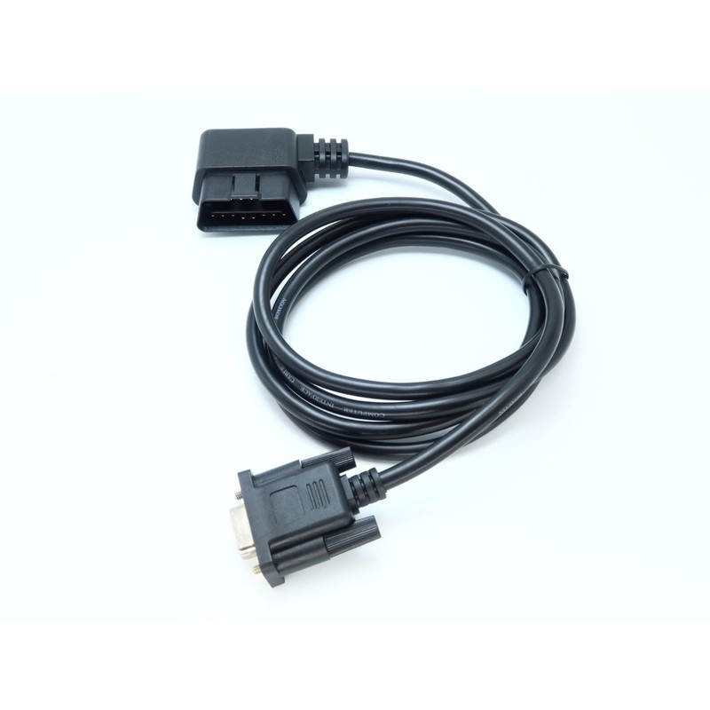 DECHITH Angled OBD2 Male to DB9 Serial RS232 Female Cable