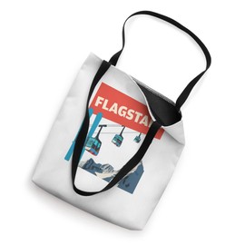Flagstaff Skiing - Retro Flagstaff Ski Tote Bag
