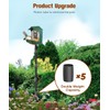 Sungaryard 90inch Upgrade Bird House Pole for Outdoor Bird Feeder