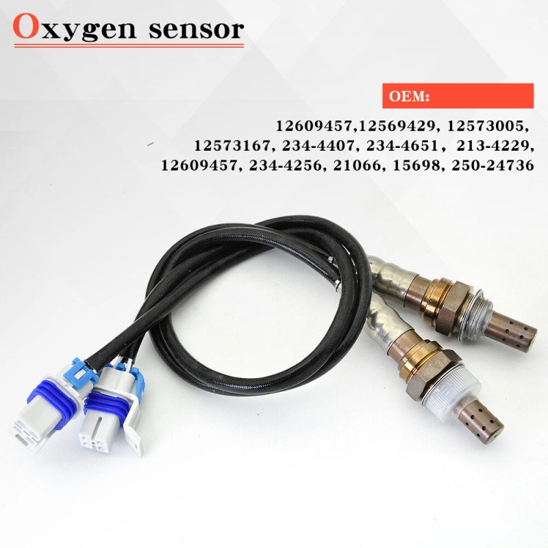 CNPAPC 4PCS Upstream and Downstream O2 Oxygen Sensor For Chevy