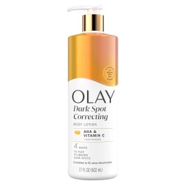 Olay Dark Spot Correcting Body Lotion with AHA Vitamin C Niacinamide 17 fl oz