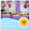 PATIKIL 8"/12"/16" Paper Fans Hanging Decoration, 12 in 1 Set