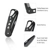 YancLife Beard Comb, Stainless Steel Folding Beard for Men Grooming