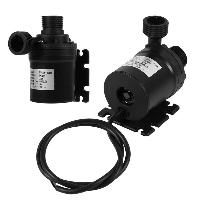 Jiawu Aquarium Submersible DC 24V Hot Water Circulation Brushless Motor