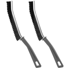 New Hard-Bristled Crevice Cleaning Brush, Multifunctional Gap Cleaning Brush Tool for Dead Corners, Bathroom, Kitchen, Tiles, Window, Door Slots, 2pcs