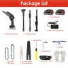 Unbranded 2-in-1 Cordless Pole Saw, Brushless Mini Chainsaw Cordless with