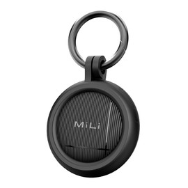 LiTag Duo - Dual System Tracker for iOS or Android, Bluetooth Tracking Tag/Key Finder/Luggage Tracker/Item Locator, Compatible with iOS Find My or Google Find Hub App (1 Pack)