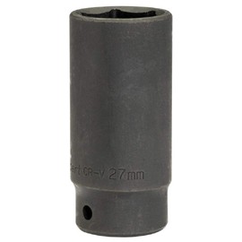 Draper 12748 Expert Deep Impact Socket, 1/2" Square Drive, 27mm