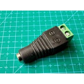 Adafruit Lot 4pcs Adafruit 5.5 x 2.1mm DC Coaxial Barrel Jack Screw Terminal Adapters