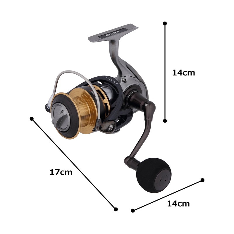 Daiwa Spinning Reel 15 Budel 3500H (2015 Model)
