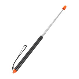 PATIKIL Telescopic Teachers Pointer, 1 Pcs Teacher Pointer Stick for Classroom Pointer Extendable Handheld Teaching Pointer for Presenters Whiteboard, 47.2 Inch, Orange Black