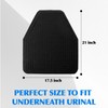 Nuanchu 6 Pack Urinal Mats for Men Bathroom Commercial Urinal