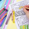 Barrilito Crayon JUMBO Circular, 12 colores. 12J