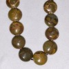 Unbranded Decadent Smooth Chocolate Jasper Coin Beads | 10x5mm |